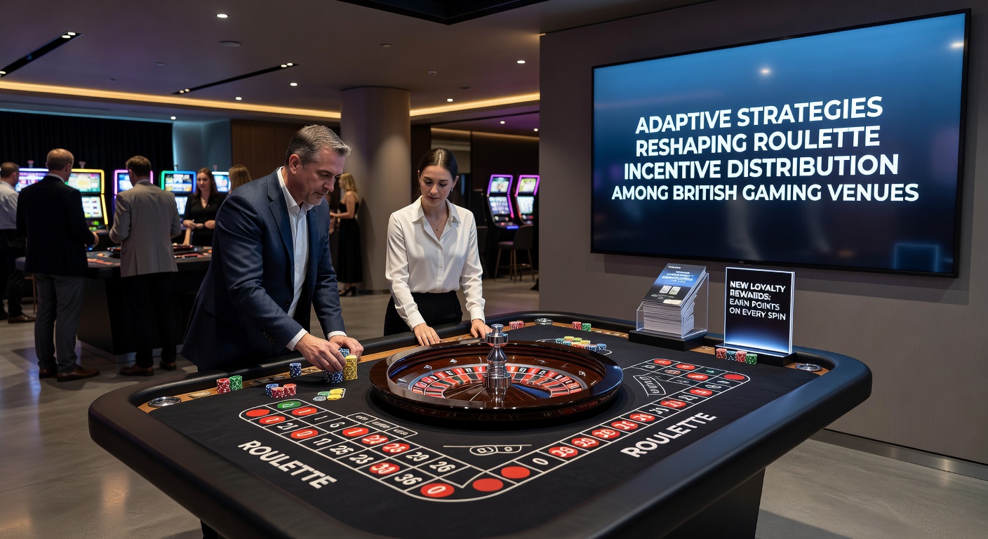 Roulette table at a British gaming venue with digital overlays showing adaptive bonus adjustments