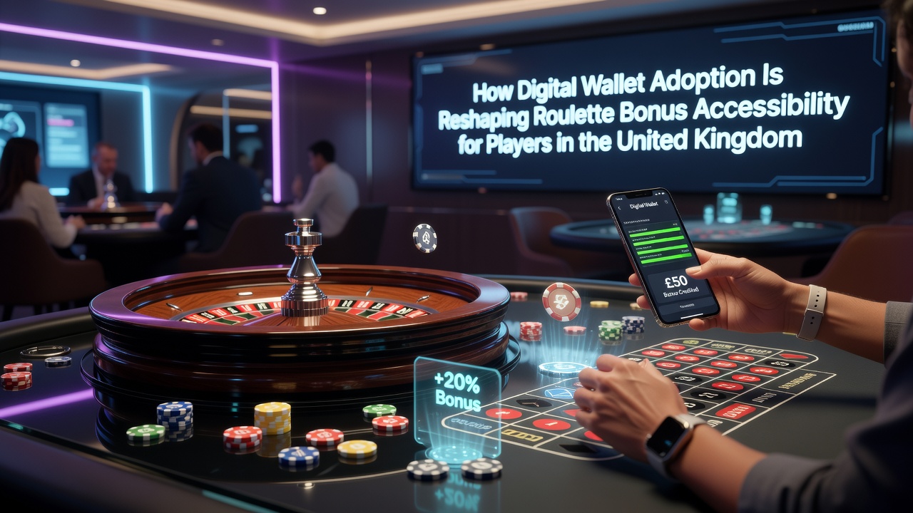 Digital wallet interface showing roulette bonus options on a UK casino app