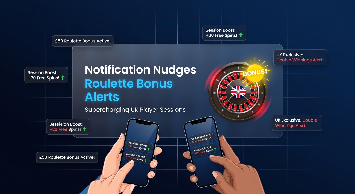 Graph illustrating increased session durations from roulette bonus push notifications, with peaks in UK evening hours during April 2026