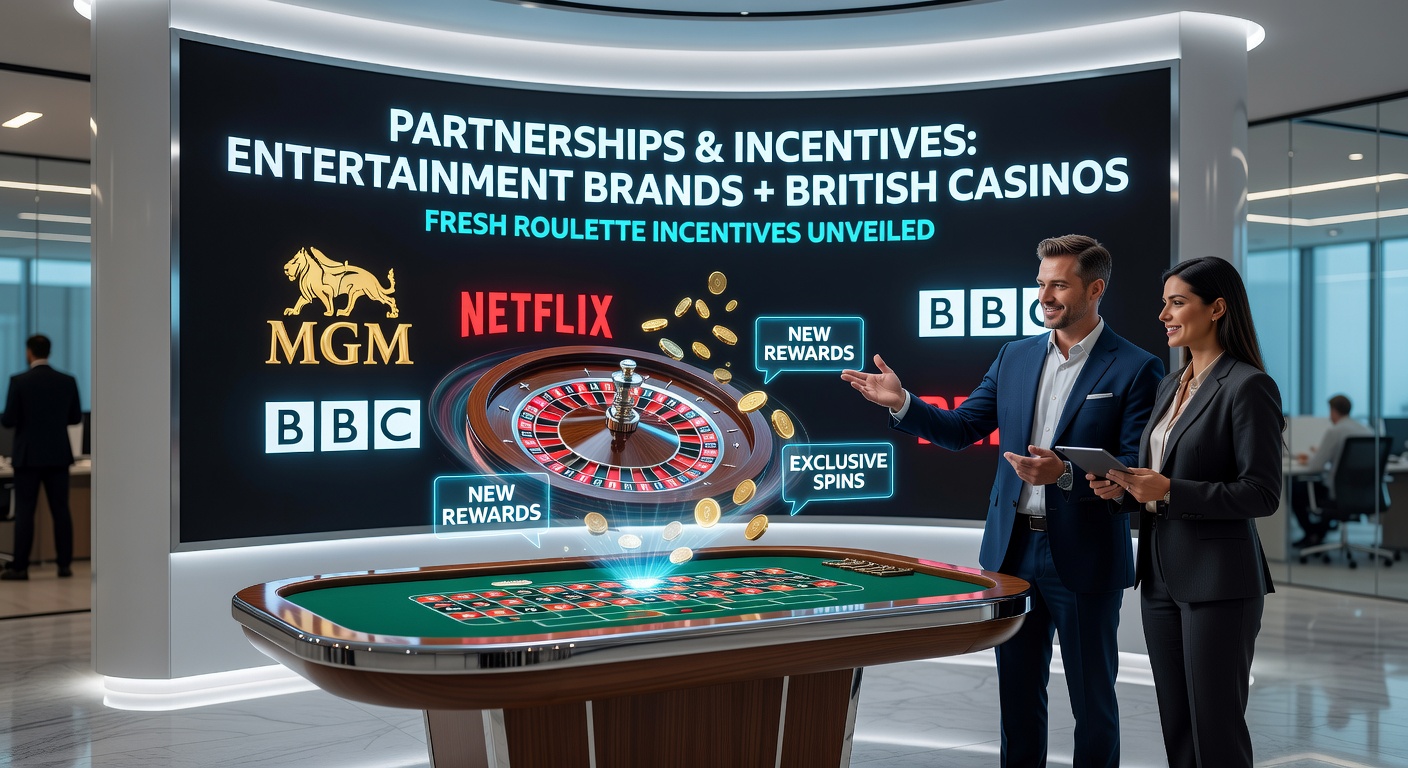 Entertainment brand partnerships creating themed roulette incentives at British casino sites