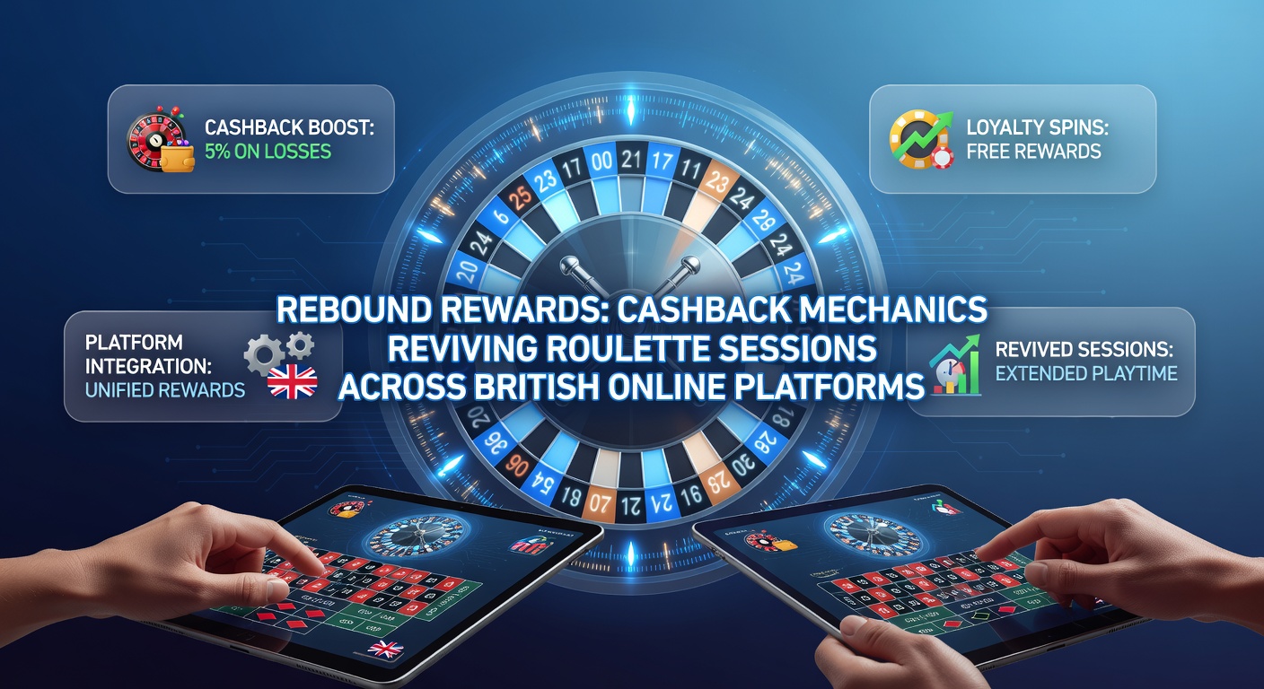 Screenshot of a casino dashboard showing cashback credits applied to a roulette balance, with session stats highlighted