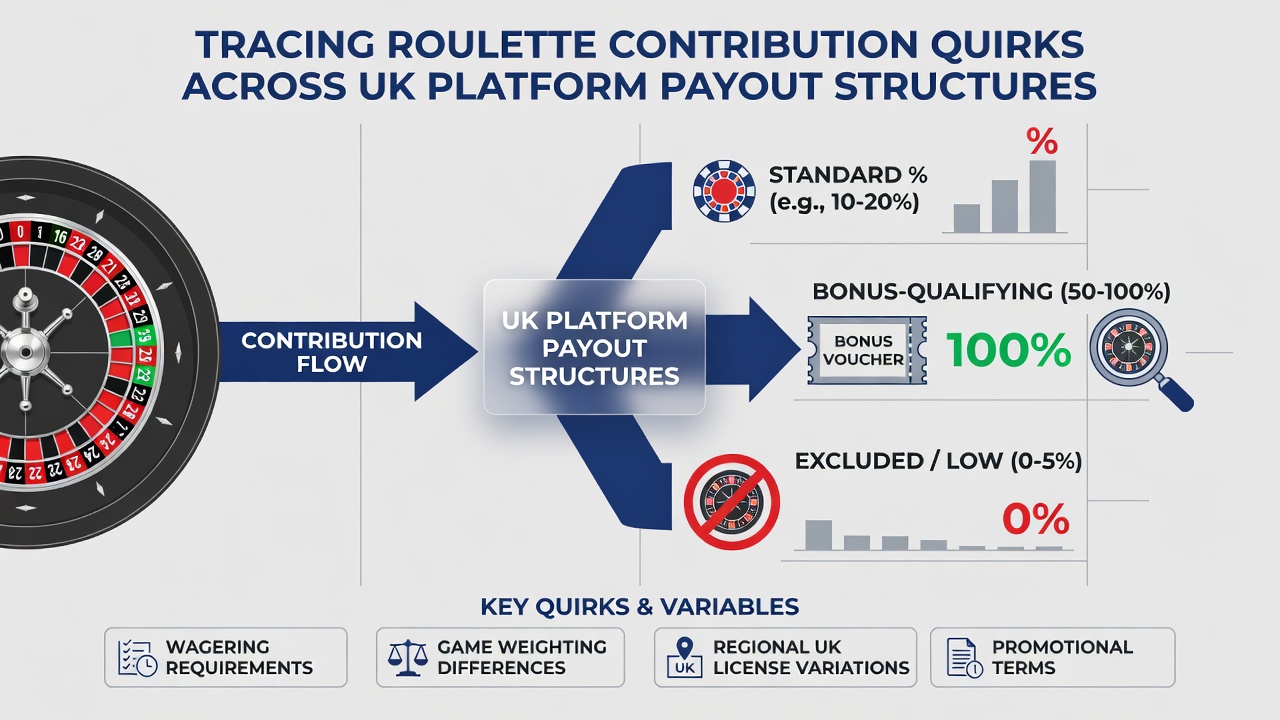 Split view of roulette table statistics and contribution percentage breakdowns on UK casino dashboards
