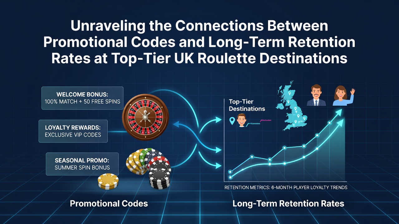Roulette wheel with promotional code overlays at a premium UK casino venue